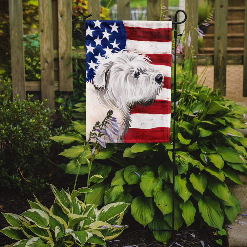 Polyester à 2 côtés 15 x 11 po drapeau de jardin, Terrier irlandais Glen of Imaal