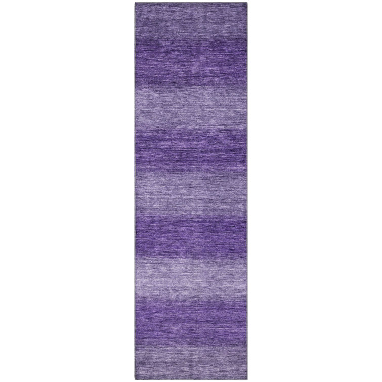 Premium Machine Washable Lubbers AMF1733 Stripe Rug