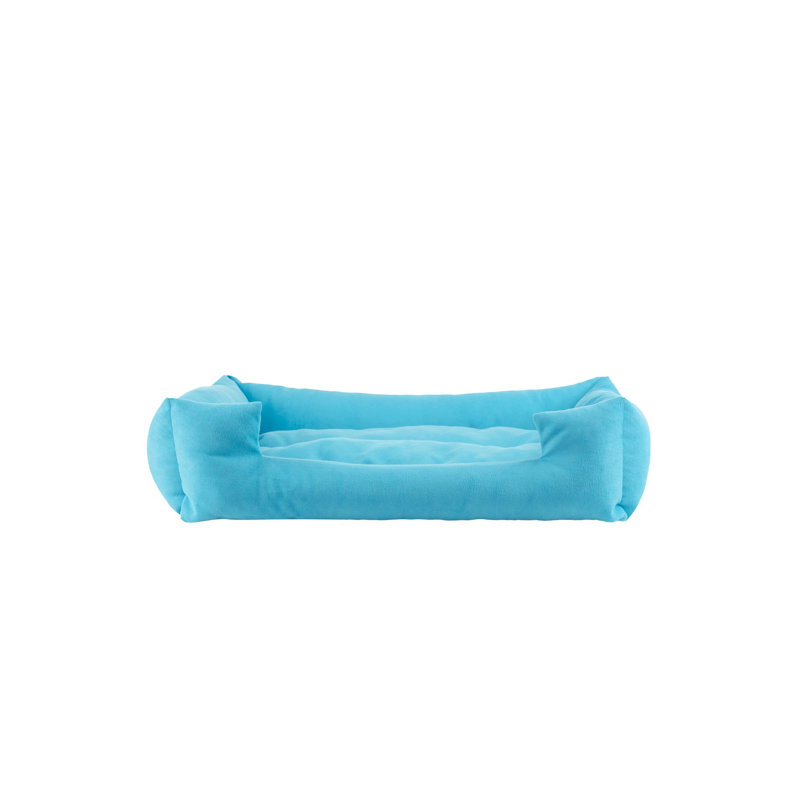Lit pour animal de compagnie, Bleu, Taille moyenne: L 19,69 po x l 13,78 po