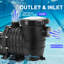 Inground And Above Ground Pool Water Pump,swimming Pool Pump With Strainer Basket (1.5hp)