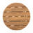 Outdoor Acacia Wood Patio Side Table-1945037476