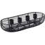 Villeroy & Boch - Christmas Chic Advent Wreath Oval Black, Christmas Decoration Modern, Elegant Christmas Decoration, Metal