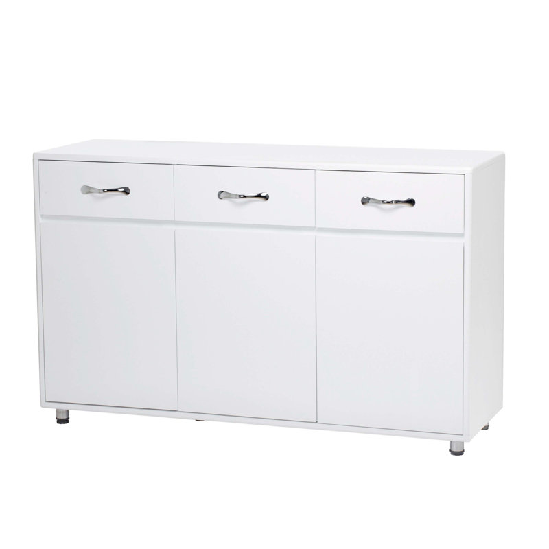 Table d'appoint Three Doors - Blanc