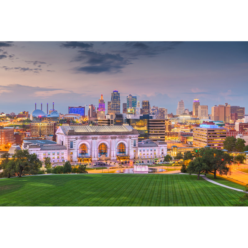 Kansas City, Missouri by Sean Pavone - Wrapped Canvas Print, 61cm H x 91cm W