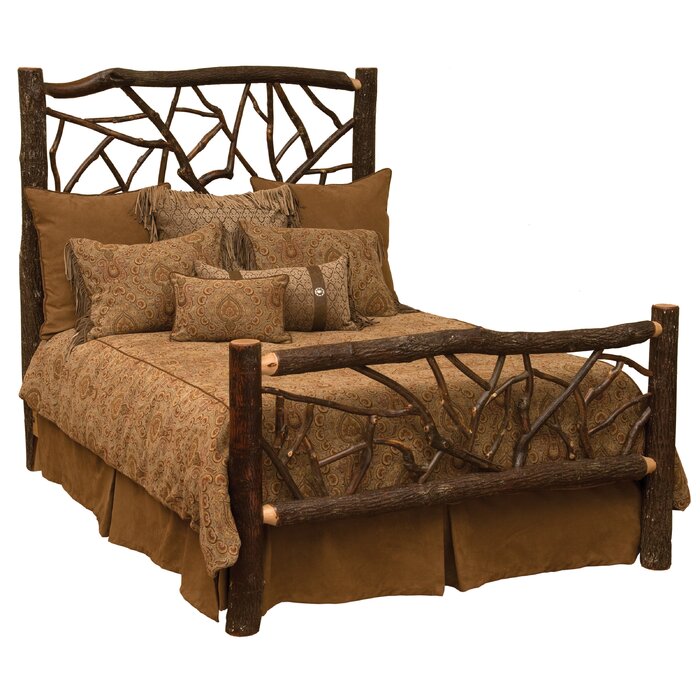 Loon Peak® Stamper Solid Wood Open-Frame Bed | Wayfair