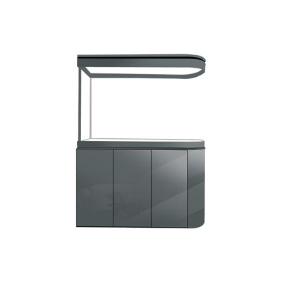 Simple Modern Semi-circular Eco-Aquarium Tank