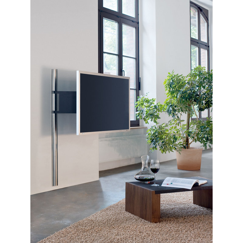 Proietti Brayden Studio Single Screen Wall Mount, Silver