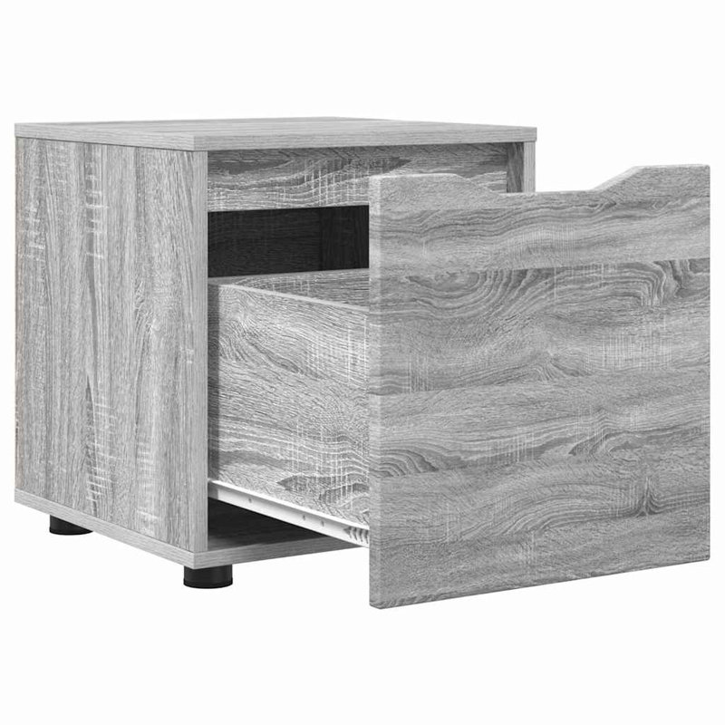 Freestanding Bathroom Cabinet, Grey Sonoma