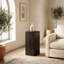 Table d'appoint en bois de manguier et en pierre Modern Modern-741378849