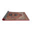 Tapis oriental orange / brun-661824183