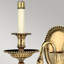 Baddesley Steel Candle Wall Light