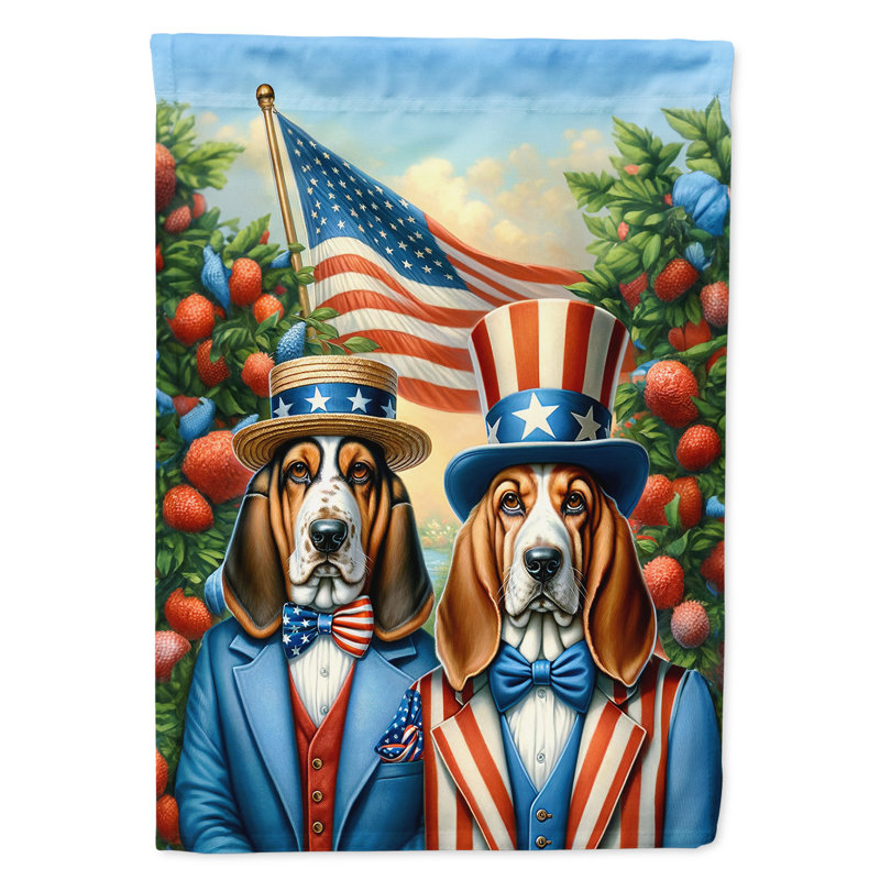 Drapeau All American Garden, Basset hound