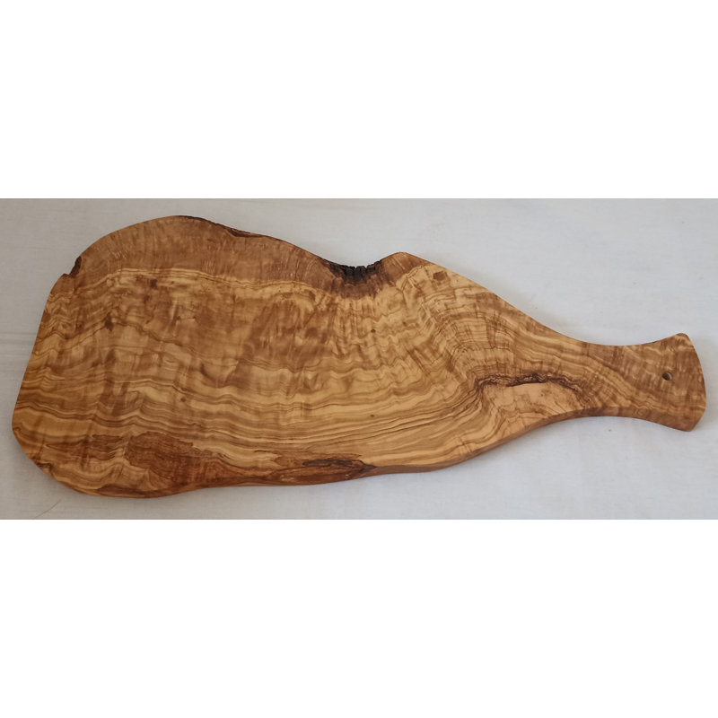 Planche sans jus en bois d'olivier