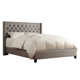 Kaster Upholstered Wingback Bed
