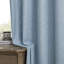  Panneau de rideau à œillets en lin de couleur unie 100% imperméable et occultant Leming (ensemble de 2)-99481468-103536766