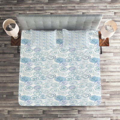 Vibrant Farmhouse / Country Floral Coverlet