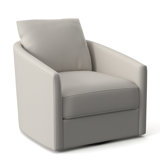 Astoria 32'' Wide Swivel Barrel Chair