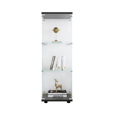 Présentoir en verre 49 po H x 17 po l