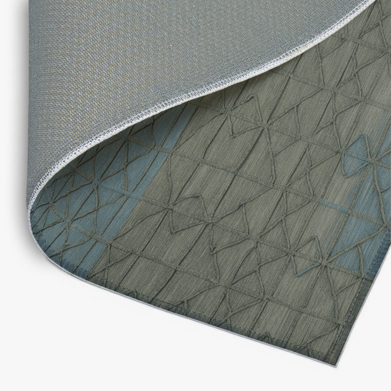 Tapis gris intérieur et extérieur Trellis, Rectangulaire 2 pi x 3 pi