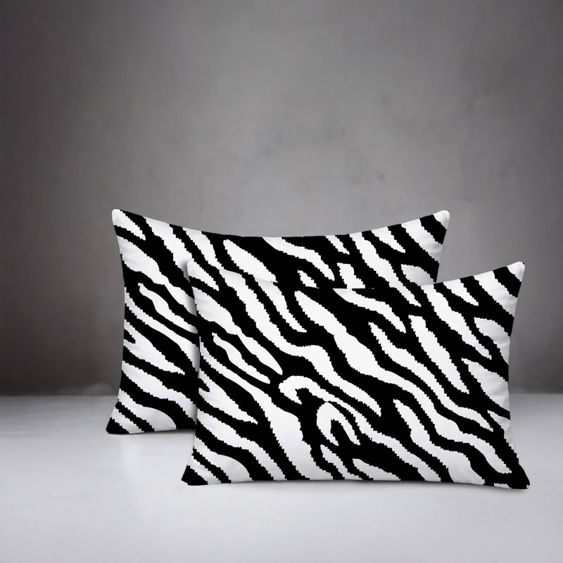 Coussin intérieur / extérieur Valerie, 25x18, Black