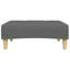  Canapé-lit 2 places en tissu de polyester gris foncé-1947491870-1947491864