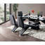 Chaises de salle à manger en forme de Z 2 pièces-1465246812