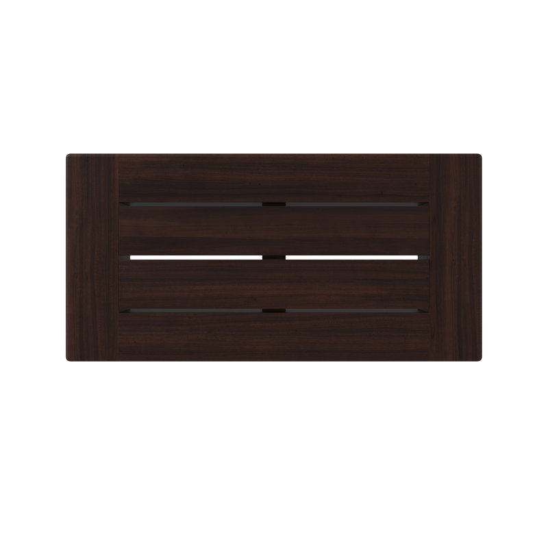 Obi Teak Floating Shelf, 2" H x 12" W x 6" D