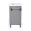Meuble-lavabo polyvalent avec tiroirs multiples et fabrication robuste pour un rangement élégant-109043891