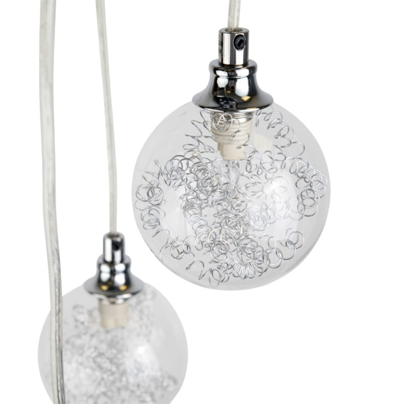 Komon 5 - Light Sliver Cluster Pendant