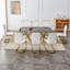 Ensemble de salle à manger 9 pièces Contemporary Glam-844563417-854250967-854250957