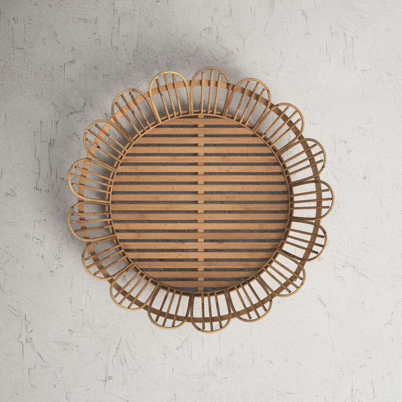 Lakely Wicker Tray 1