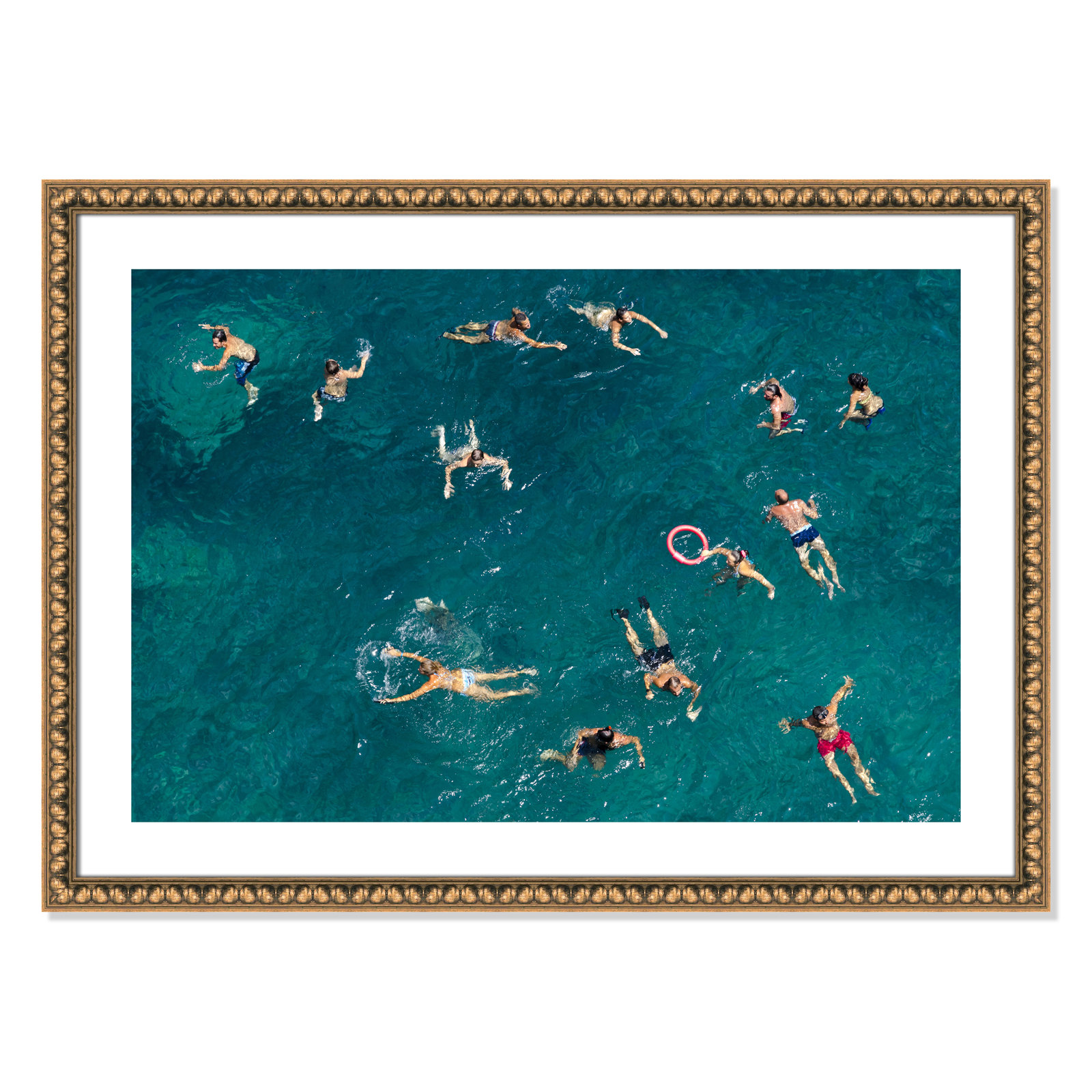 Tonti - Photograph Print, Gold Bead Framed Paper, 25.5" H x 35.5" W x 1.13" D