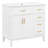 36" White Modern Bathroom Vanity With Ceramic Sink,,Soft-Close Door,And 4 Storage Drawers, Offering A Refined Look With Practical Everyday Functionality.-2137139545