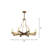 8 - Light Dimmable Sputnik Chandelier-86129853
