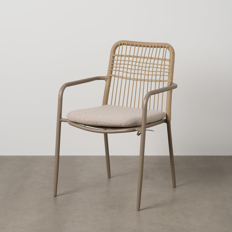 Sylvana Stacking Patio Dining Armchair