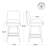 Bethea Upholstered Swivel Counter Stool-1426869995
