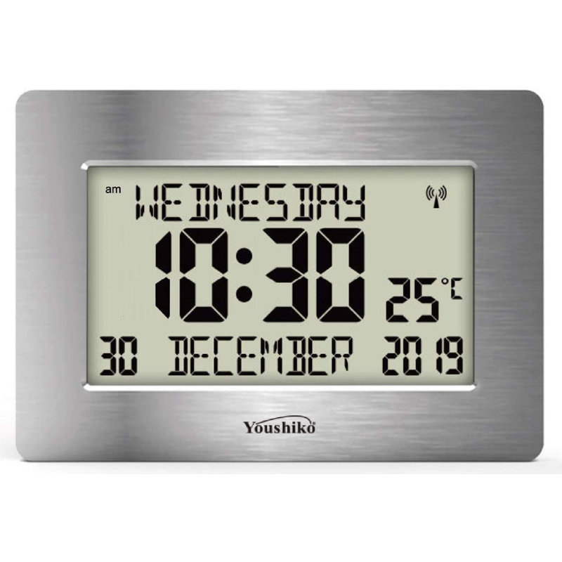 Wall Clock, Silver