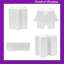 Ensemble de tables d'appoint modulaires 3 pièces MGO-130810943