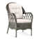 Chaise avec accoudoirs rembourrée Everglade