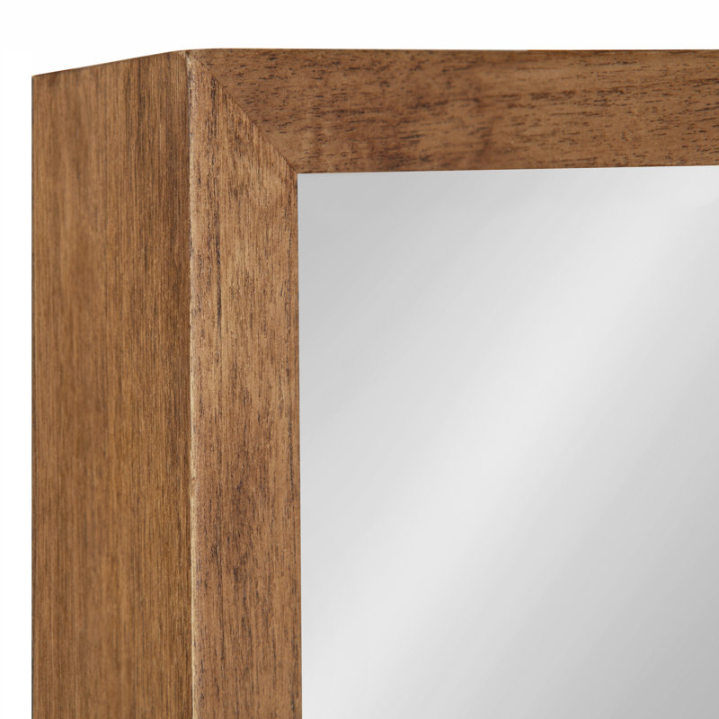 Miroir décoratif Swyn, Brun rustique