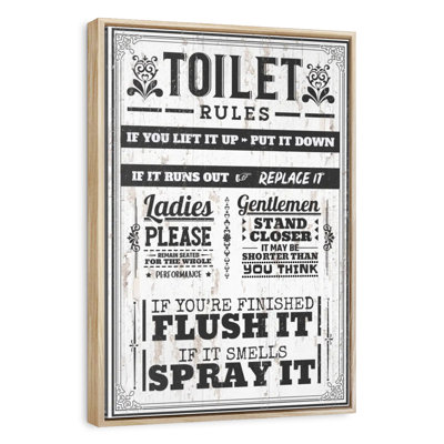 Proper Bathroom Rules