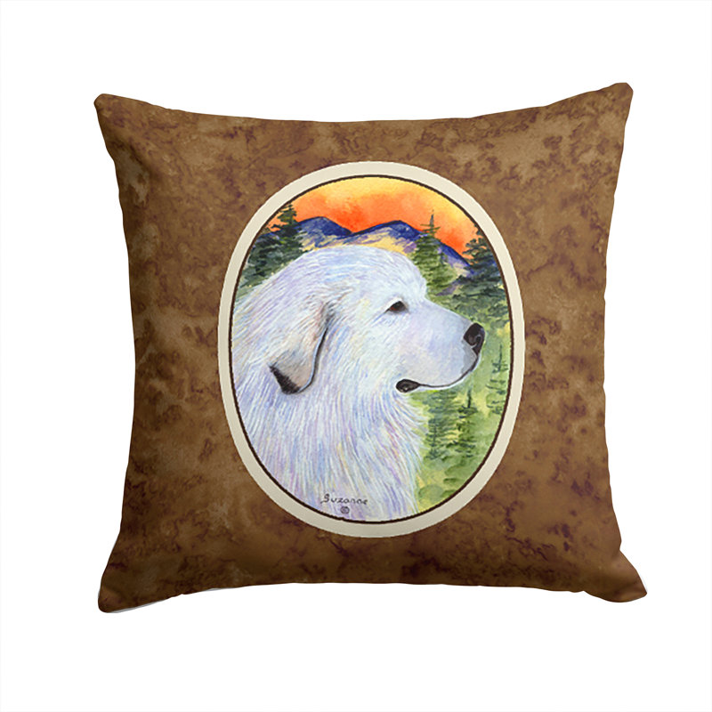 Coussin décoratif intérieur/extérieur great pyrenees