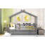 Lit en bois avec couchette-545354609