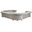 Canapé modulaire réversible en velours Huskins-745462541
