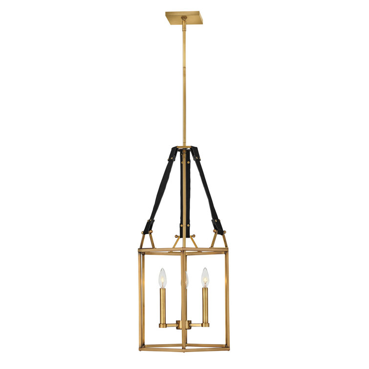 Monroe 3 - Light Lantern Rectangle Chandelier