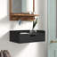 Casiano Poplar Solid Wood Accent Shelf with Drawer-1289071791