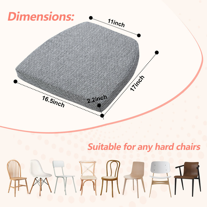 Coussin trapézoïdal de 17 pouces de profondeur, Polypropylène / oléfine gris foncé