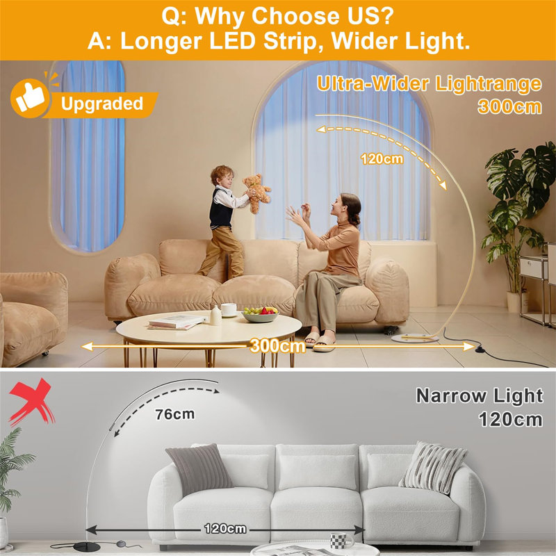 170cm LED Column Floor Lamp