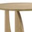 Geometric Solid Wood End Table-64468346