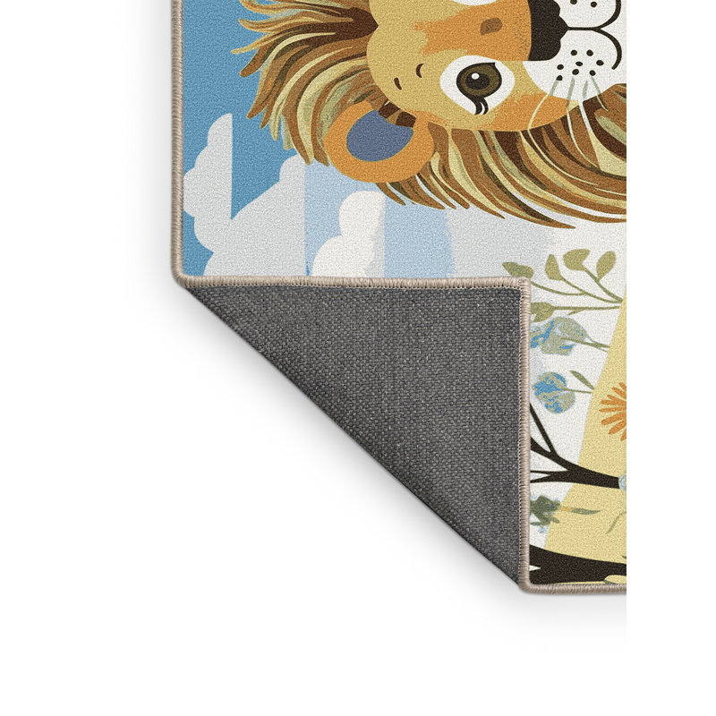 Tapis pour enfants East Urban Home, Rectangulaire 2 pi x 3 pi